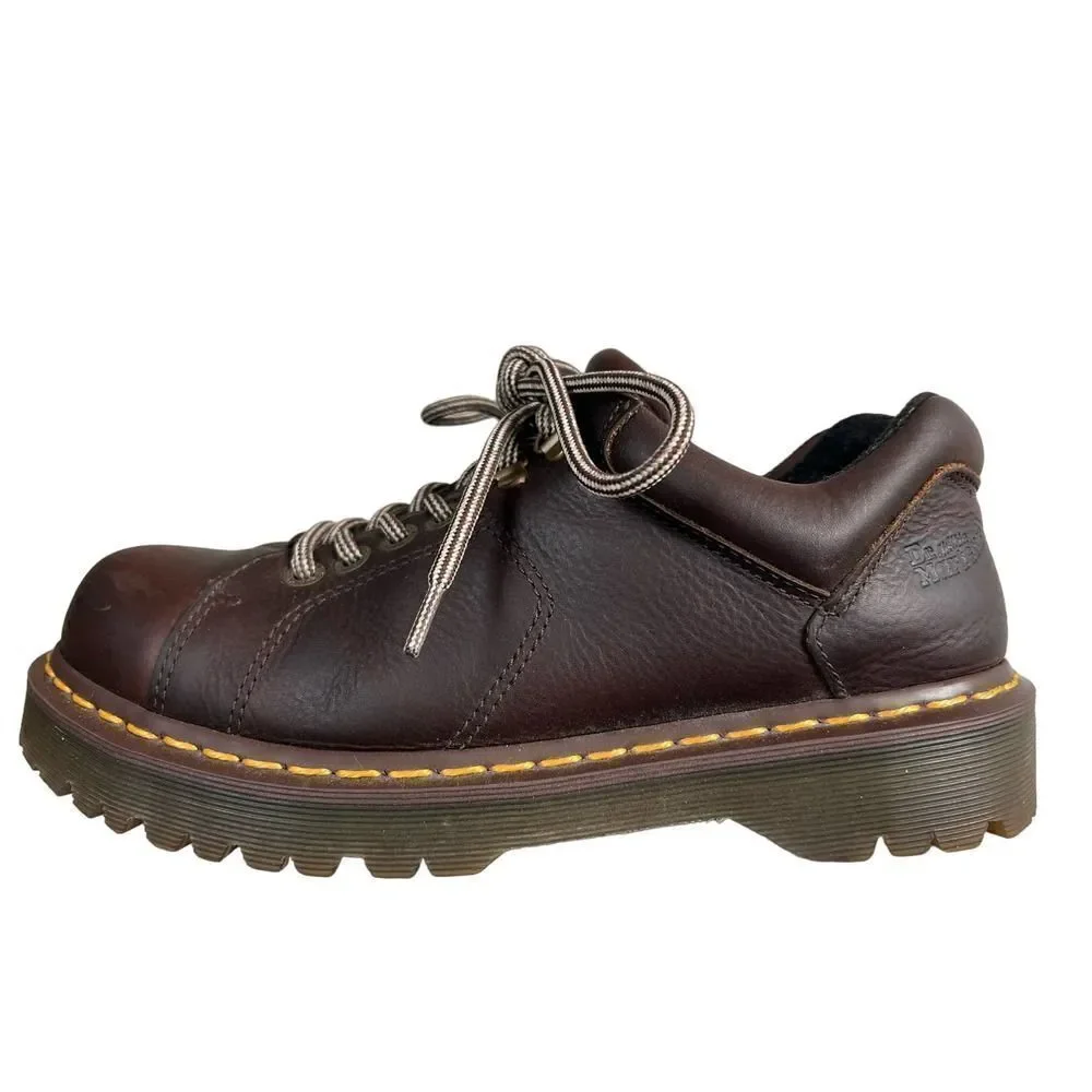 Dr. Doc Martens 8312 Chunky Leather Oxford Shoes Men's Size 10